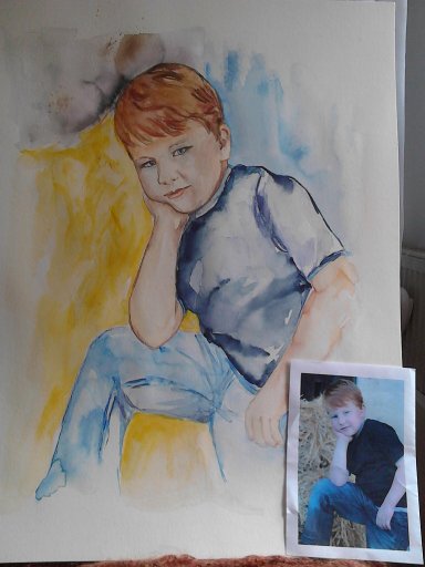 Portrait nach Foto 1